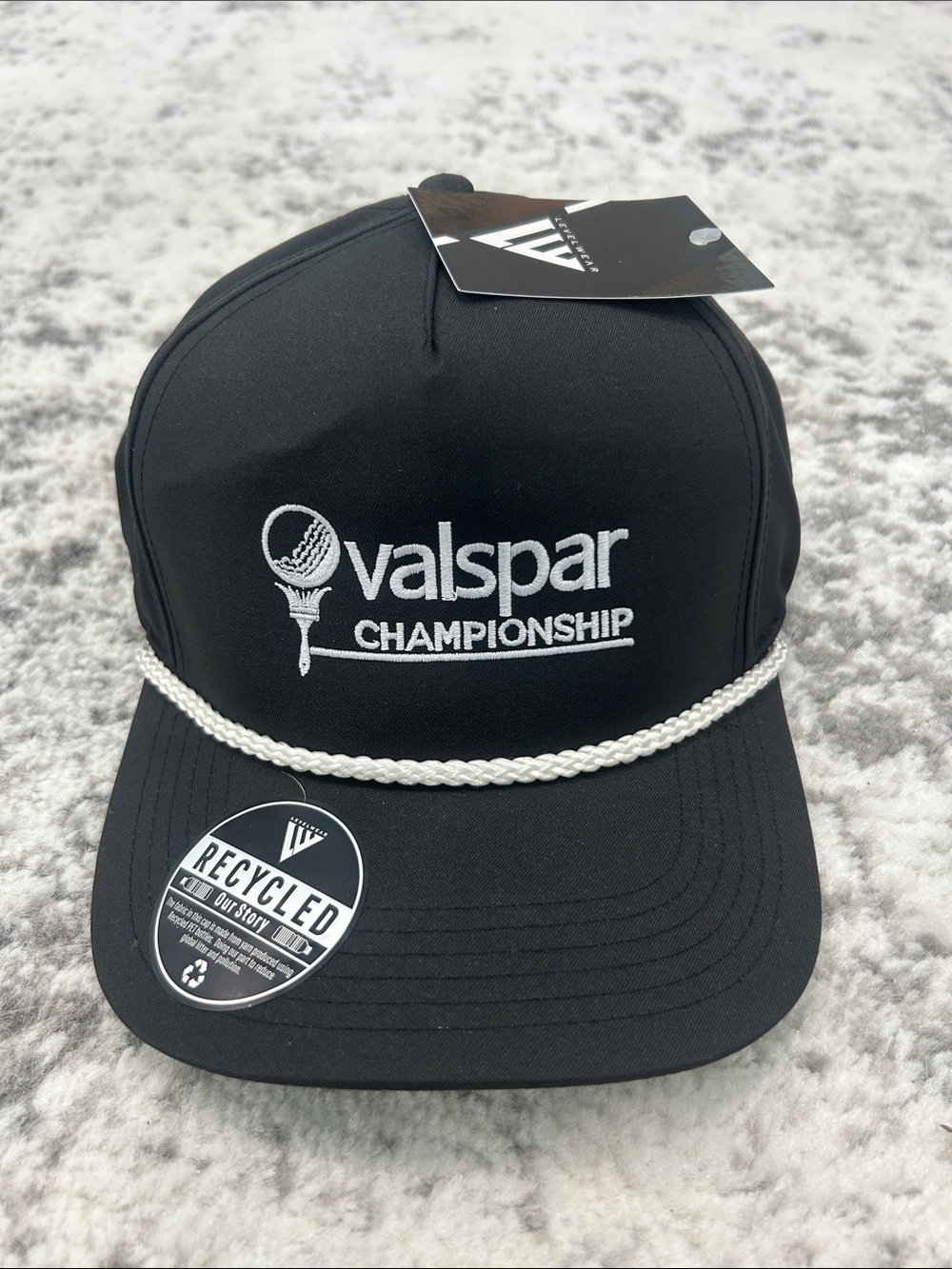 Valspar Championship Black Rope-Trim Golf Hat